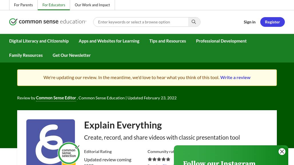 resource URL thumbnail