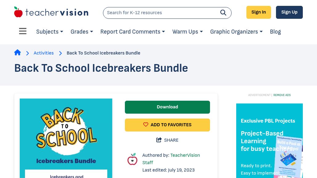 resource URL thumbnail