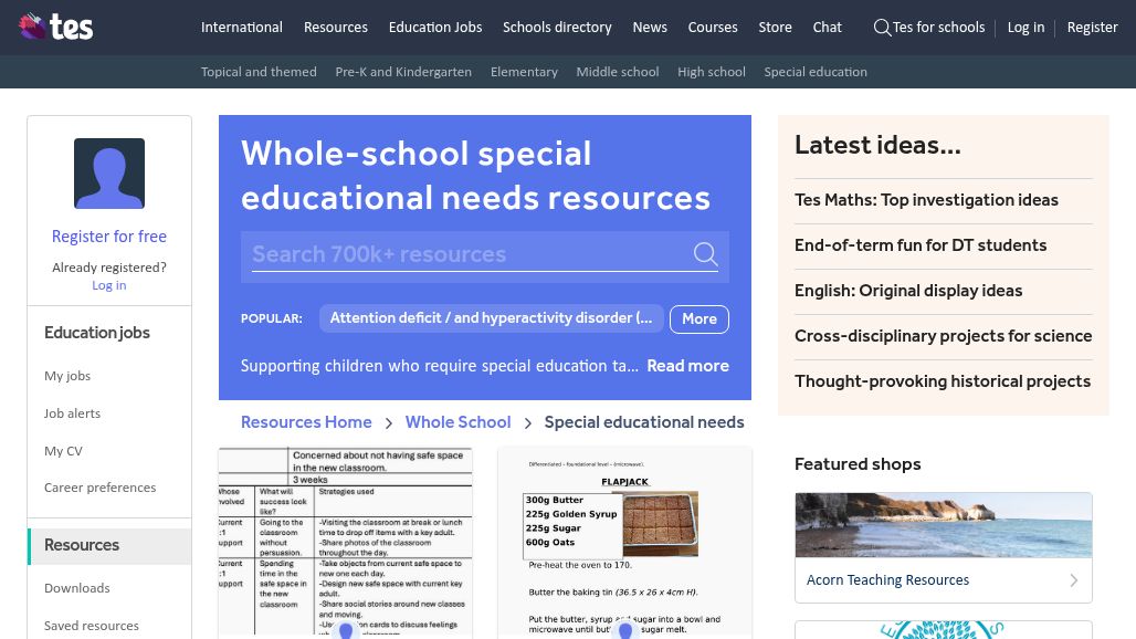 resource URL thumbnail