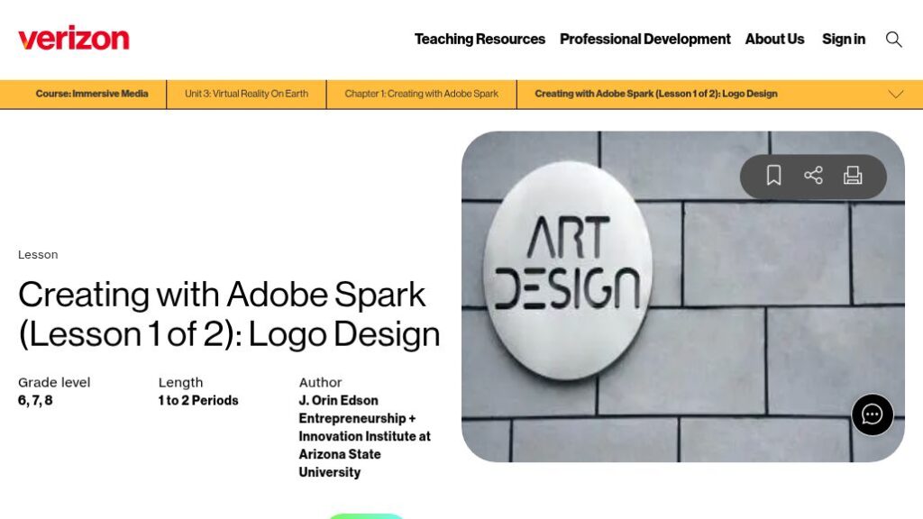 Creating with Adobe Spark: Logo Design – K12 Internet Resource Center